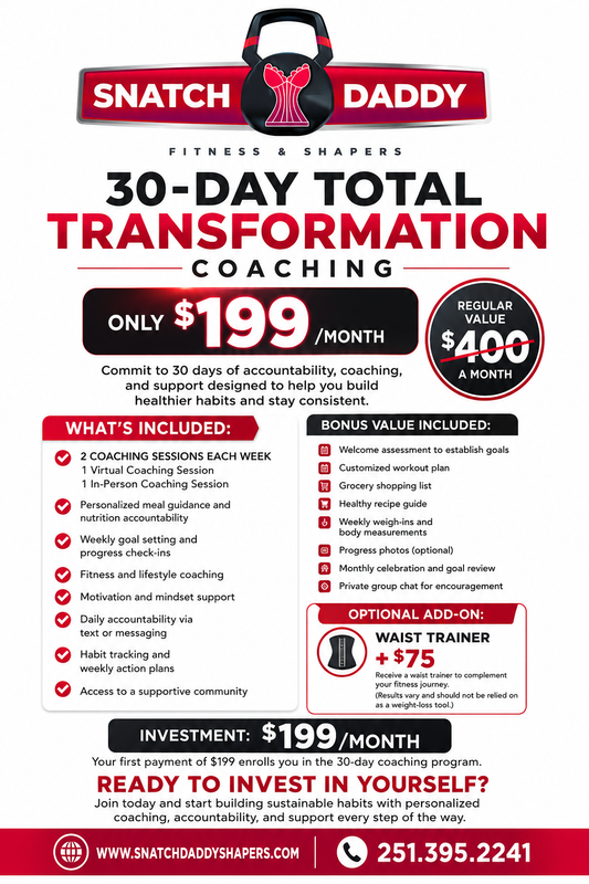 30 Day Transformation